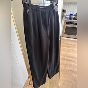Charter club petite black trousers